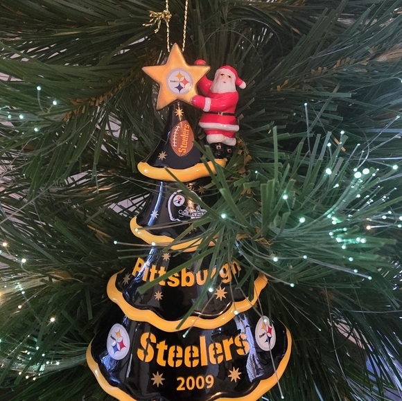 Pittsburgh Steelers Danbury Mint 2009 Christmas Ornament New NIB - Picture 3 of 4